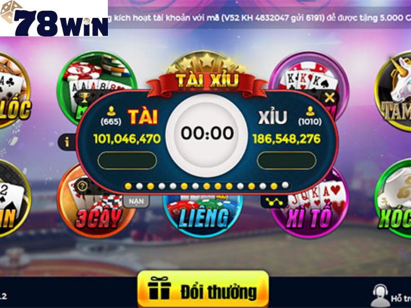 Tại 78Win Casino có khá nhiều trò chơi hấp dẫn