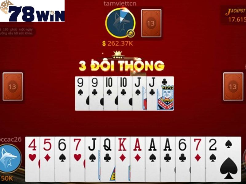 Tiến lên 78Win là một game bài cực kỳ thú vị và quen thuộc và nhận được nhiều sự yêu thích của mọi người