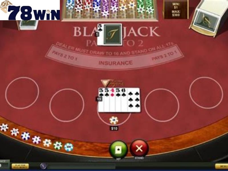 Blackjack 78win có sức lôi cuốn với đa dạng các phiên bản để người chơi lựa chọn