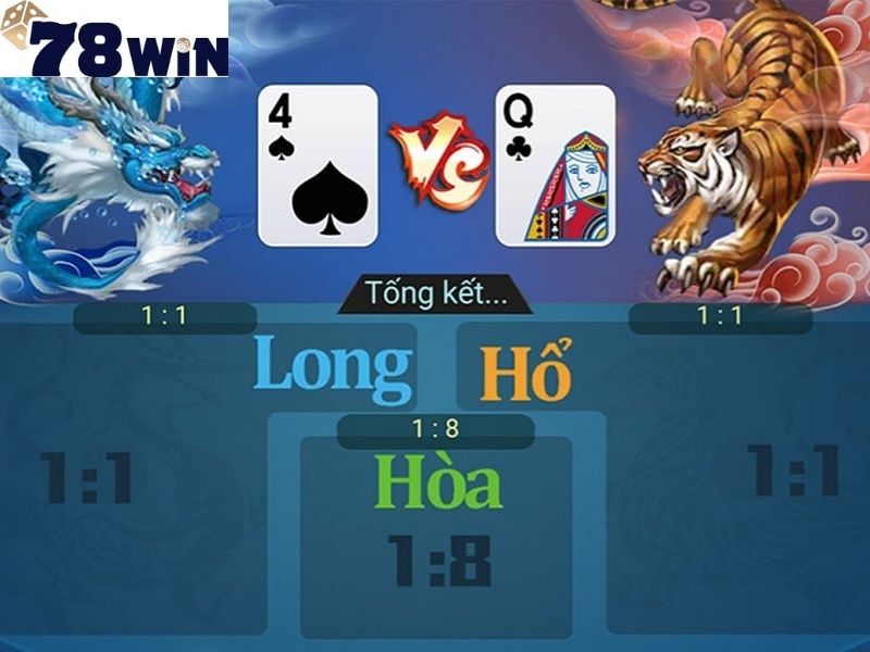 Rồng Hổ 78win có tỷ lệ trả thưởng hấp dẫn, nhiều chế độ cược khác nhau